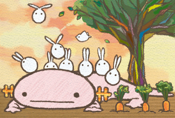 うさぎとうぱと