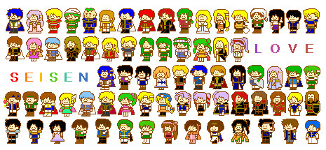 聖戦の主要キャラアイコン