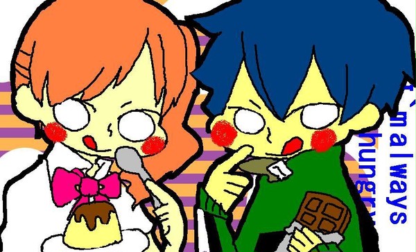 【絵師学】 I`m always hungry. 【交流】