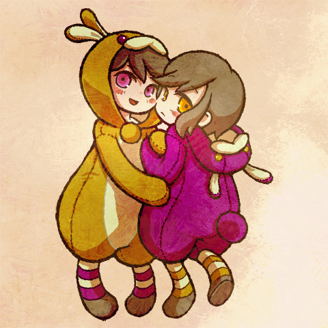Rabbit Suit Twins