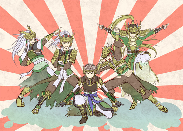 ／ 馬超特戦隊 参上！＼