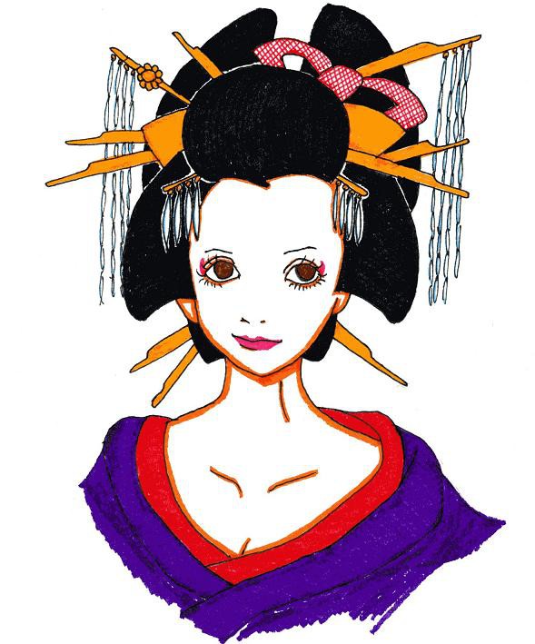 遊郭の人