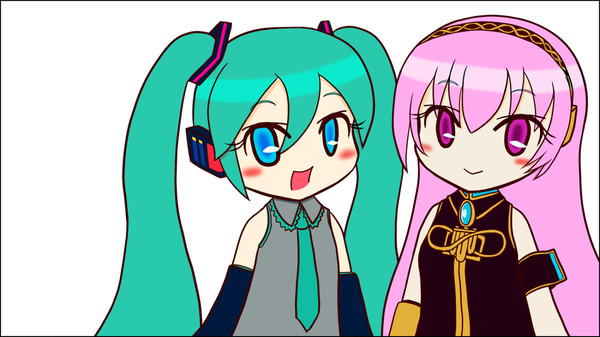 ミクとルカ