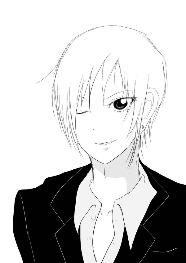 スーツ男子。