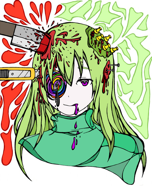 刃物さん描いてみました