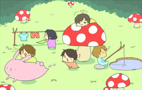 きのこのこ