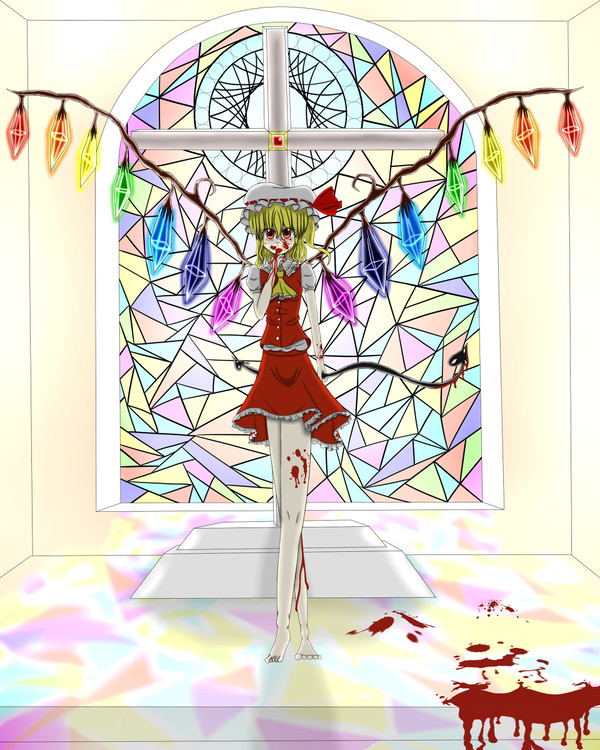 血痕とか書いてみたかったんだ