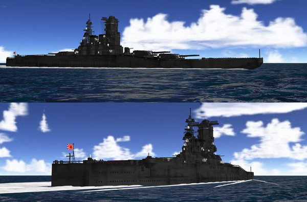 戦艦大和 近代化 ver3.0 〔DoGA-L〕