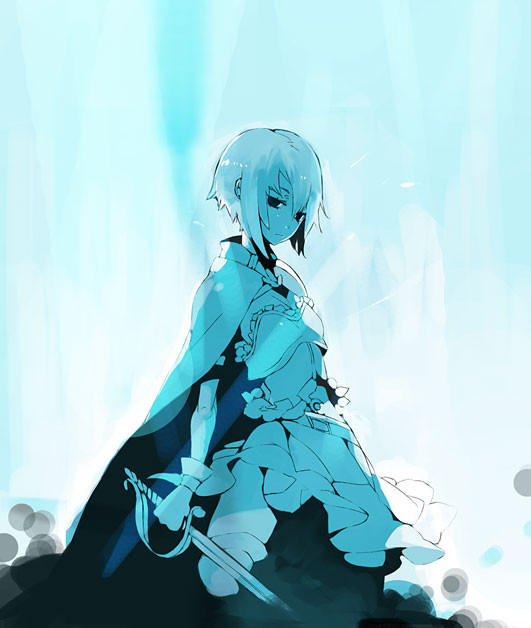 青