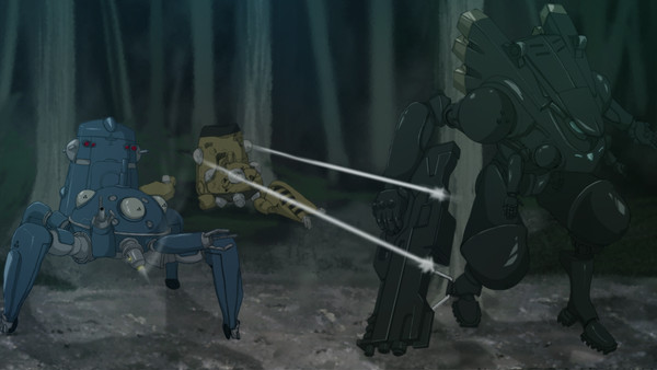 タチコマ VS アームスーツ