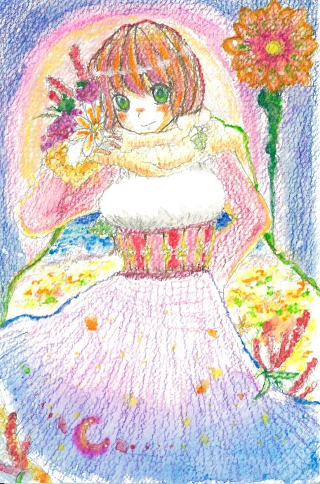 花飼いの少女