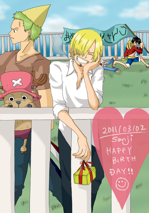 11/03/02　サンジ誕生日ｵﾒﾃﾞﾄｳ!!!