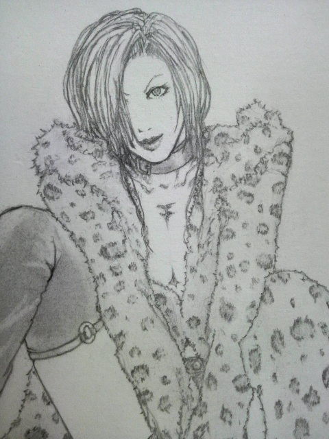 色んなの見ながら描いたから