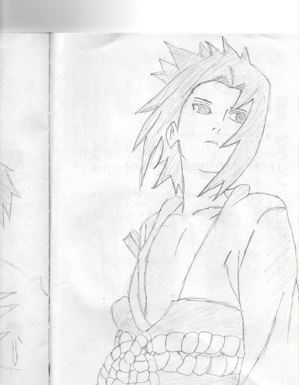 サスケ　描いてみた