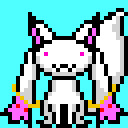 ドットでキュゥべえ(32x32)