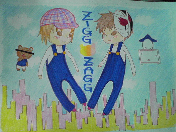 【アナログで】ZIGG-ZAGGなKUMA牧場【描いてみた】