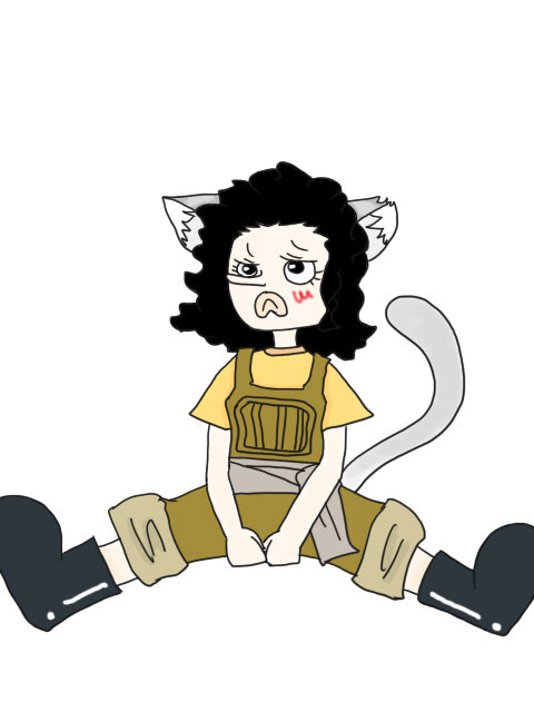 ウソップが猫。