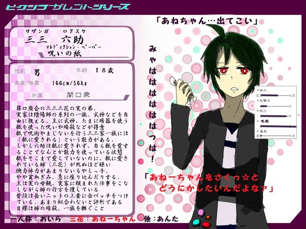 【ぴく戯】三三 六助【キャラクター】