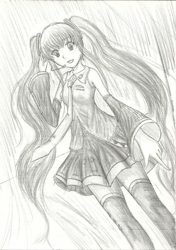 初音ミクです