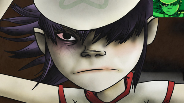 GORILLAZ ヌードル