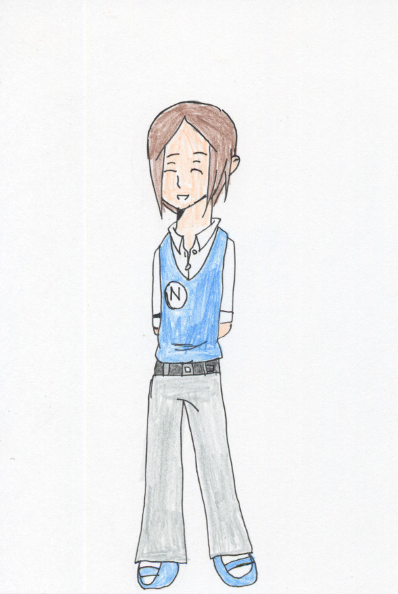 初めて描いた中山優馬君