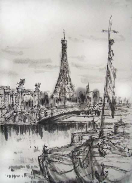 La　tour Eiffel（エッフェル塔）