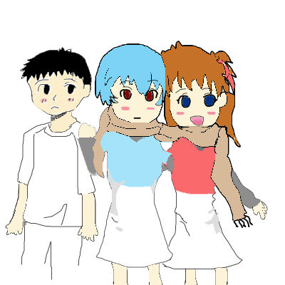 エヴァ三人組