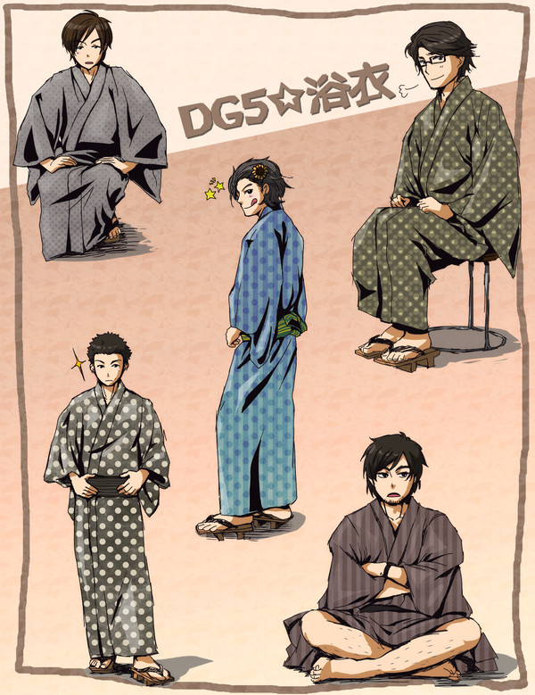 浴衣でD☆G☆5!
