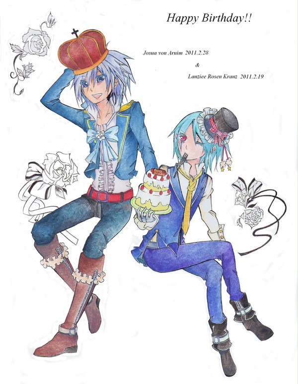 ジョシュ&ランジエ誕2011ver.