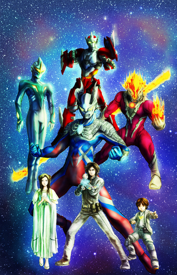 ウルトラマンゼロと仲間たち