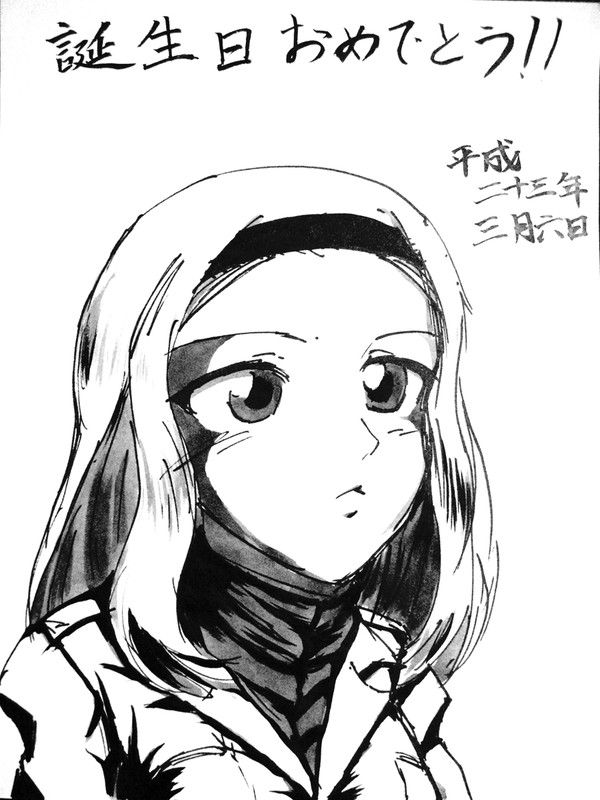 サーシャさんお誕生日おめでとう