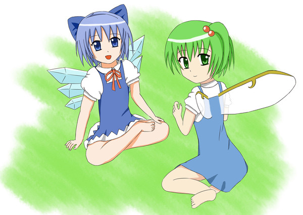 野原での一時