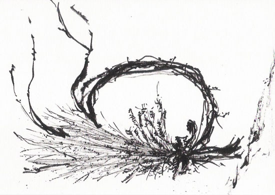 JAPAN-flower（日本画風花）