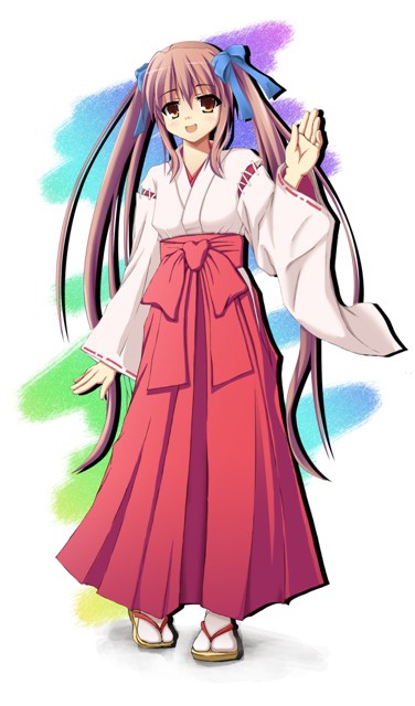 巫女娘(着色ver)