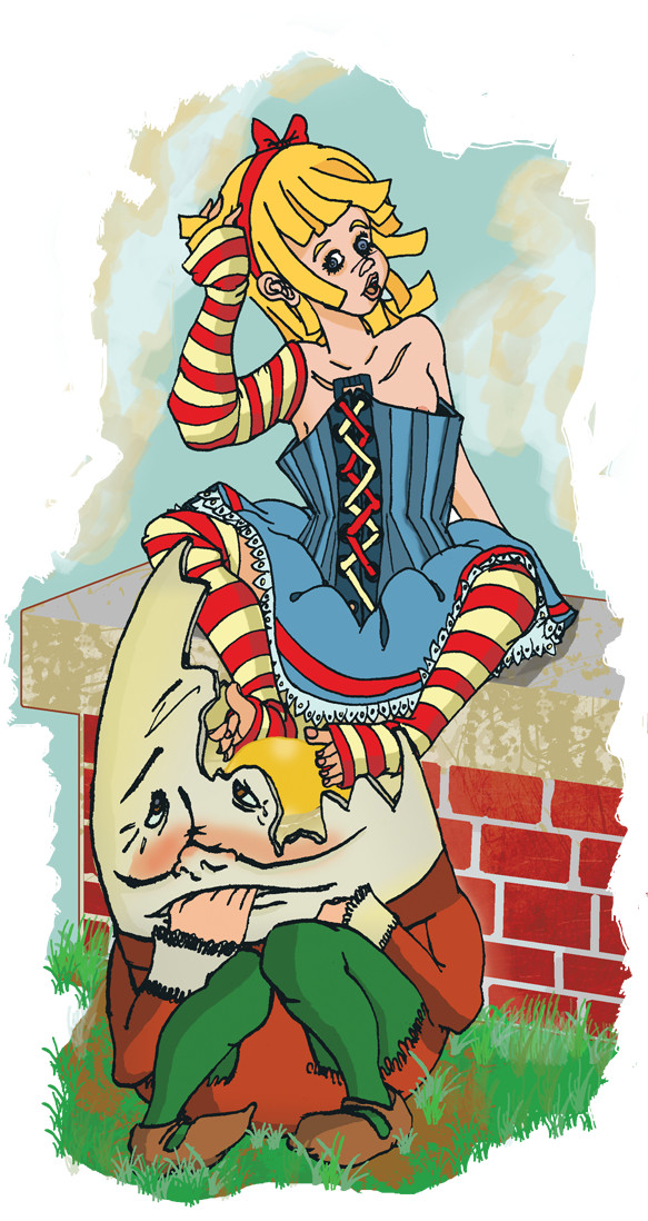 Alice and Humpty Dumpty