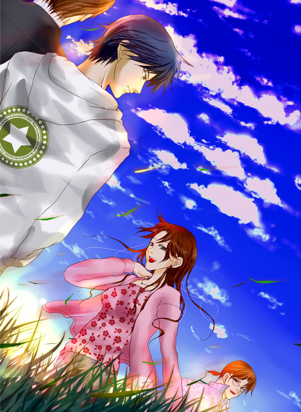 夕日