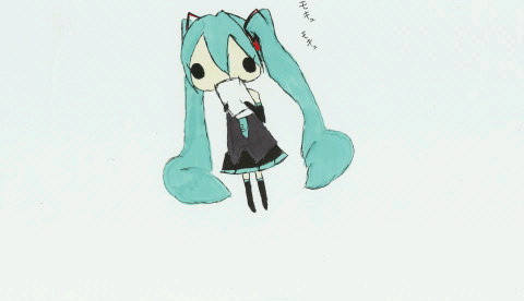 初音ミク描いてみた!