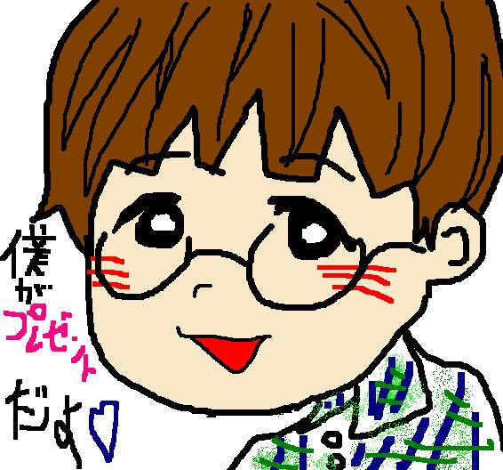 僕がﾌﾟﾚｾﾞﾝﾄだよ