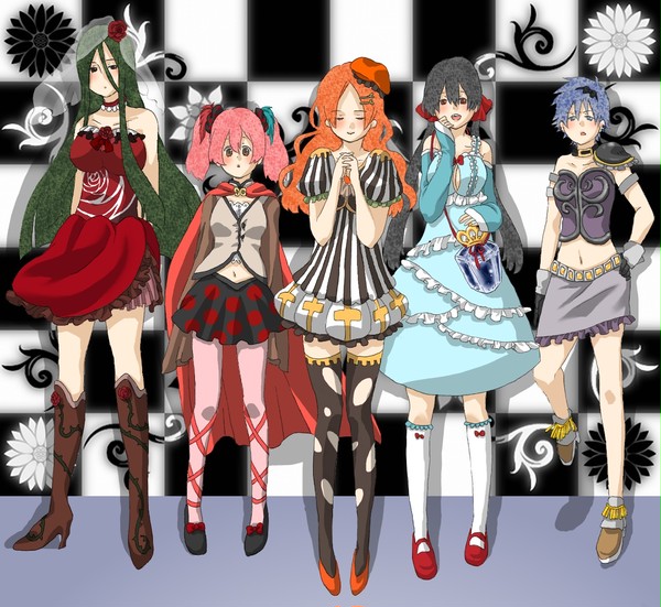 魔法少女詐欺被害者の方々（擬人化？