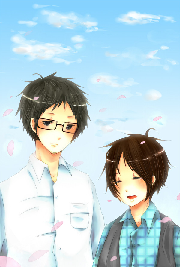 空と二人