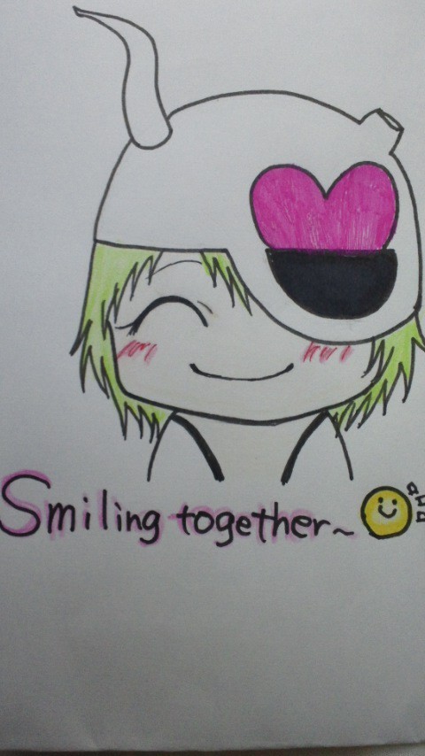 Smiling together～♪