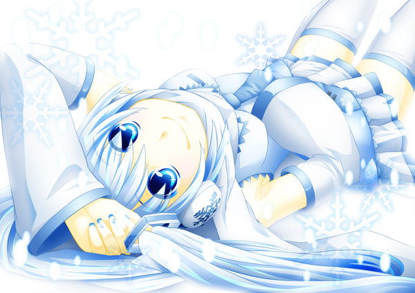 雪ミクぬりえ
