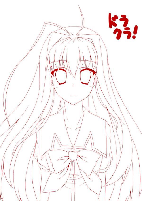 レッドドラゴン線画