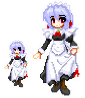 雪さん【ドット絵】
