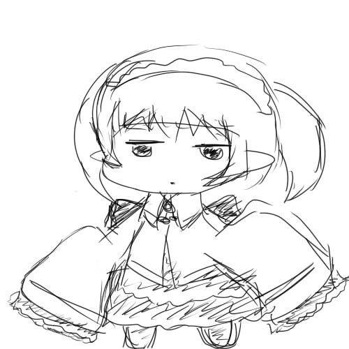らくがき　ちむちむ～