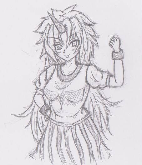 落書き勇儀