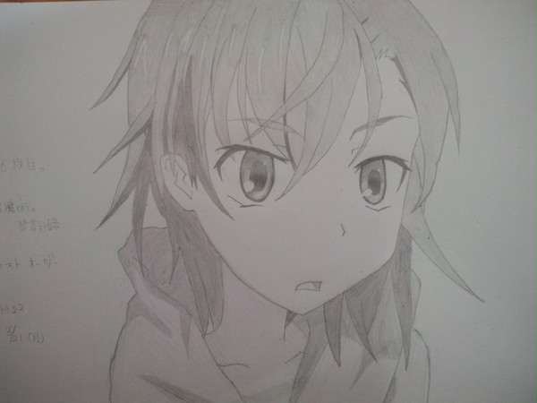 禁書　ラストオーダーを描いてみた。