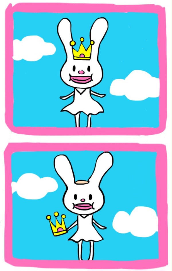 間違いさがし