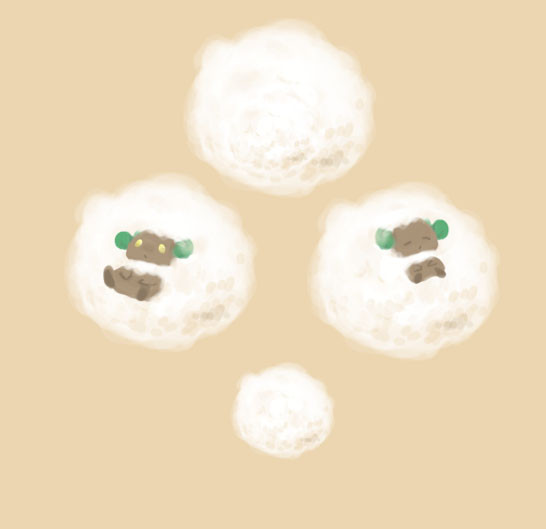 もふもふ