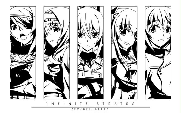 ISの絵をモノクロでトレスしてみた